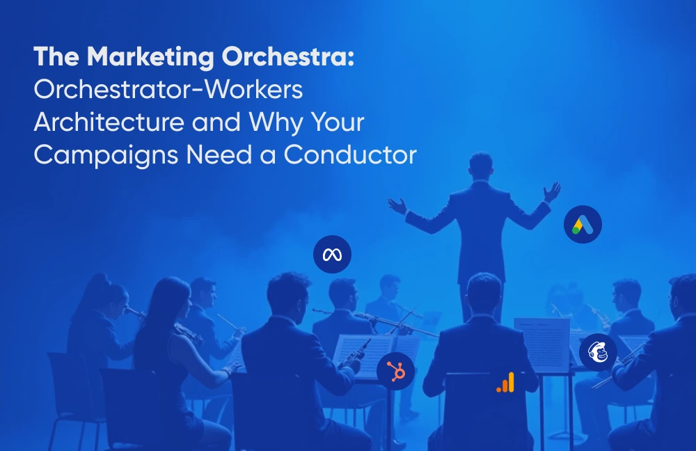 The Marketing Orchestra: Orchestrator-Workers Architecture and Why Your Campaigns Need a Conductor