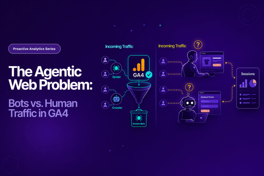 The Agentic Web Problem: Bot Traffic in GA4 Explained
